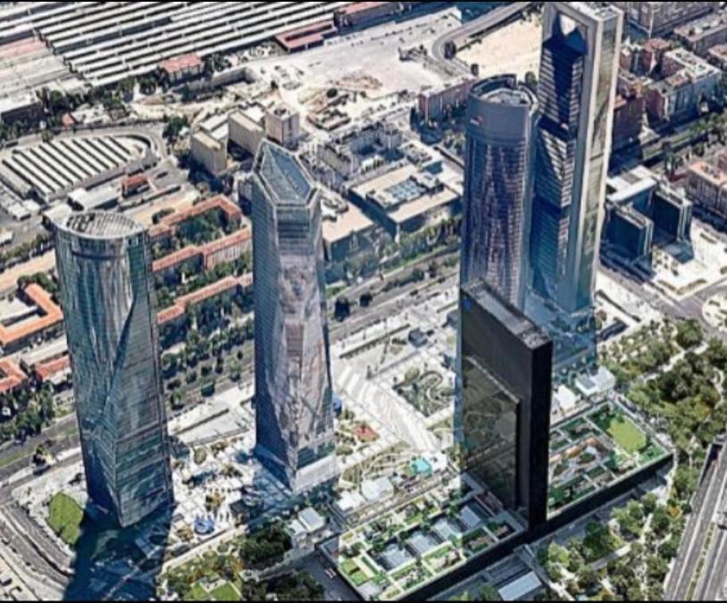 De Frente A 4 Torres, Habitacion Con Bano Otel Madrid Dış mekan fotoğraf
